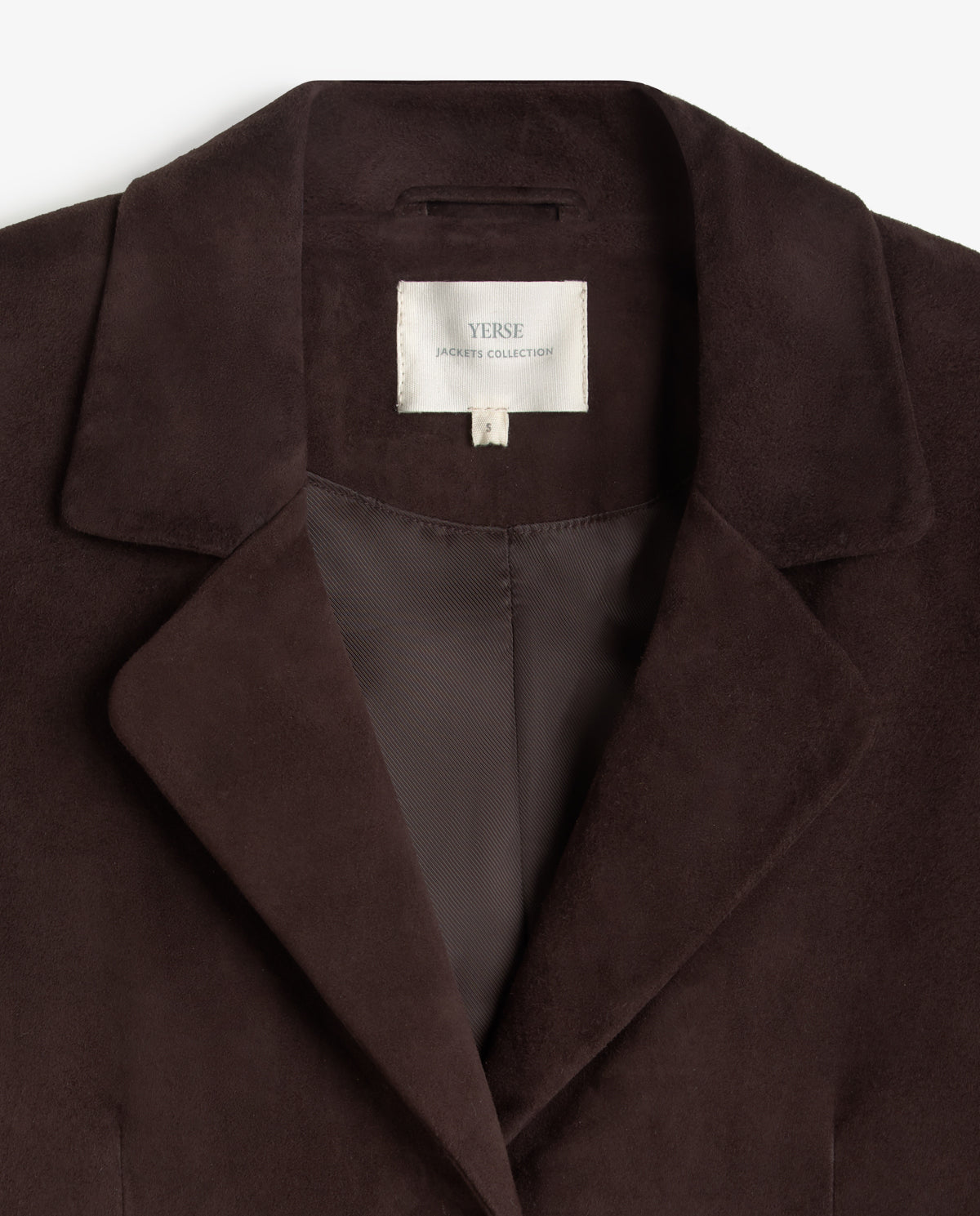 BLAZER  LEATHER - CHOCLATE