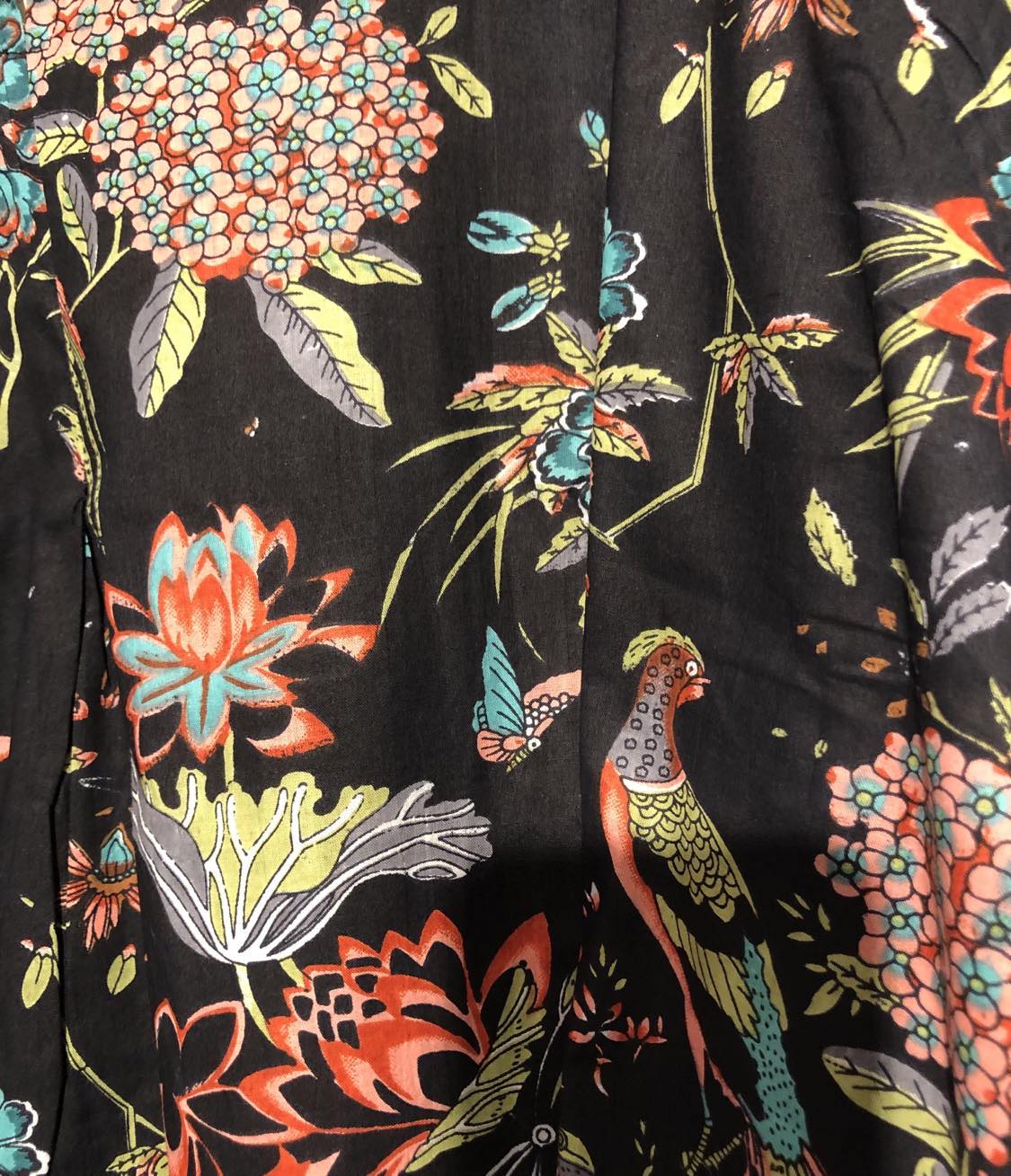 LUCKY SHIRT BIRD - SORT