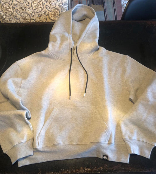 HOODIE KAYALA LABEL - GRÅMELANGE