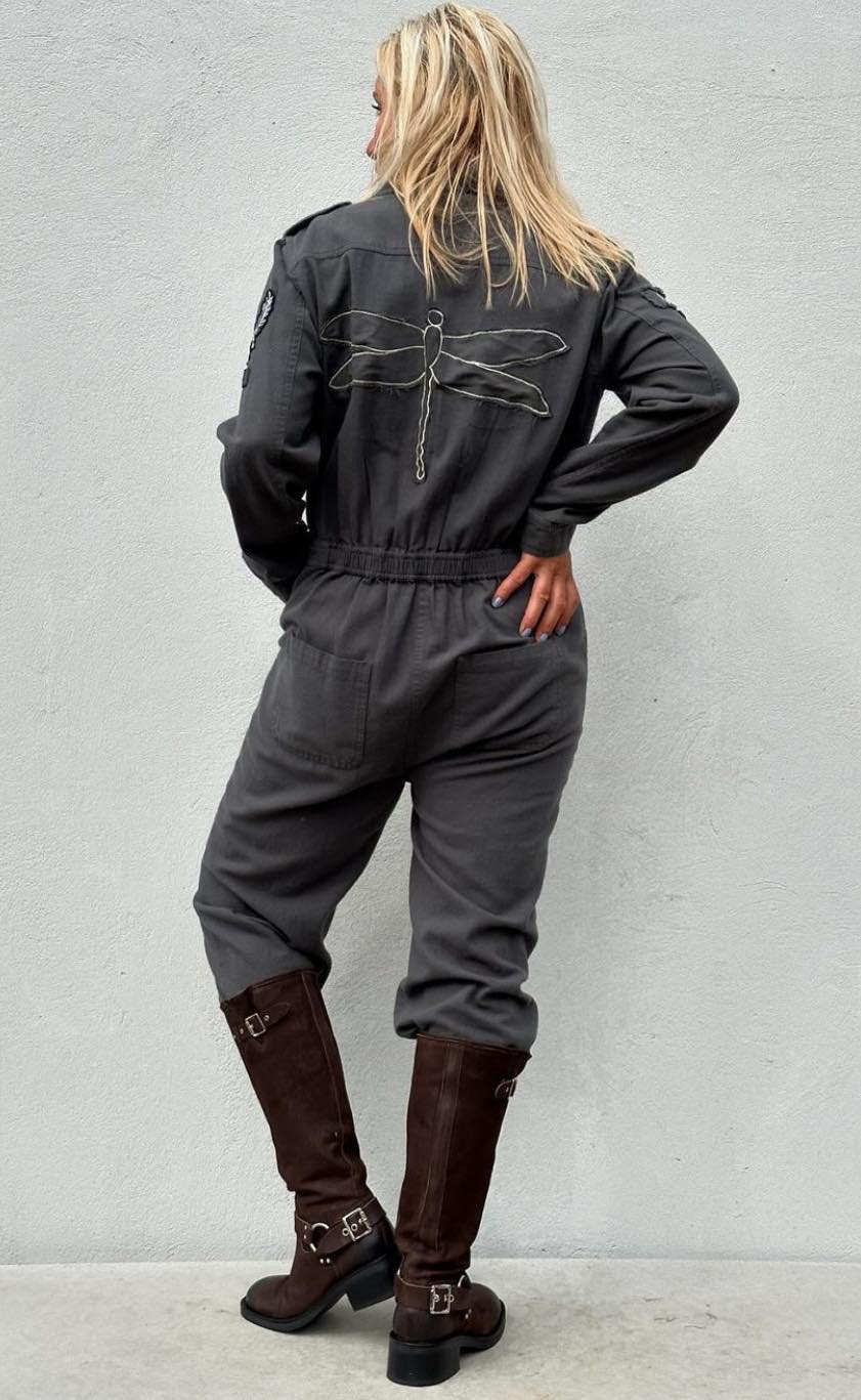 BRONX JUMPSUIT - GREY