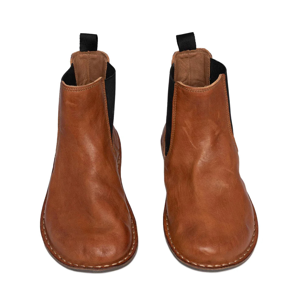 HELSINKI LEATHER COGNAC BROWN