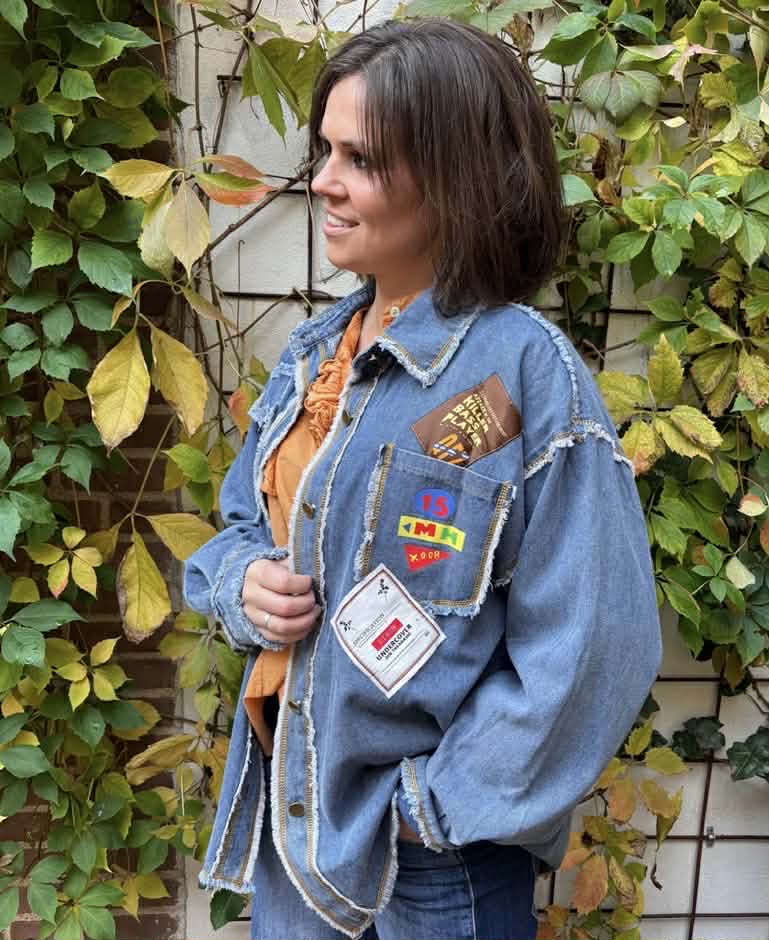 BRONTOS DENIM SKJORTE - K 436