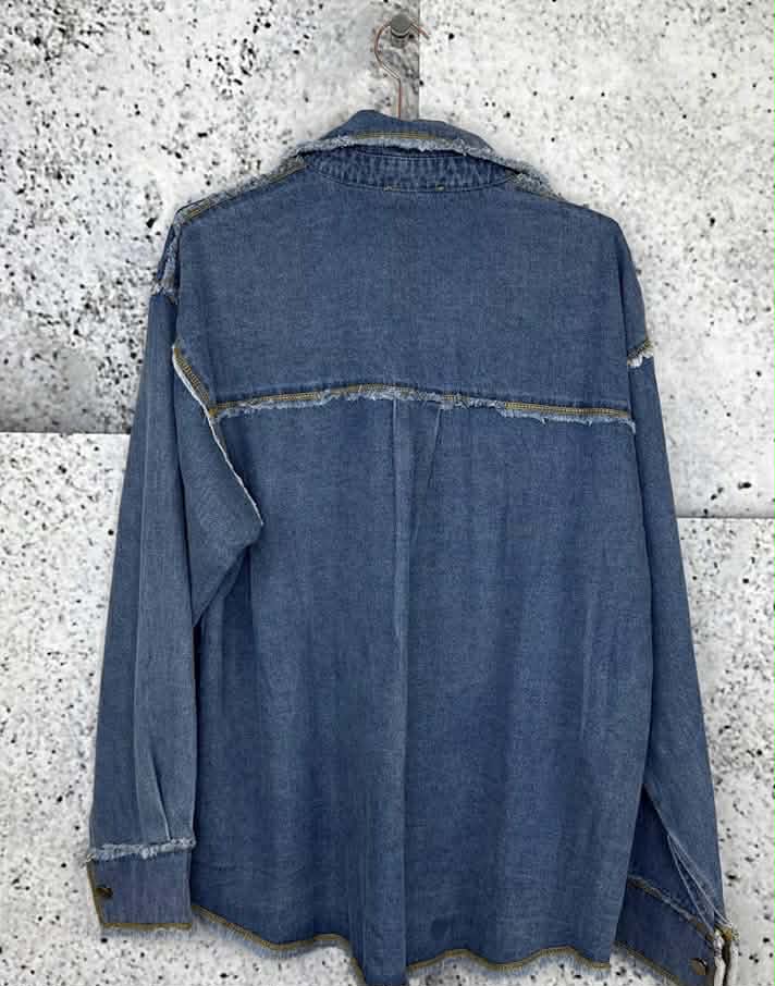 BRONTOS DENIM SKJORTE - K 436