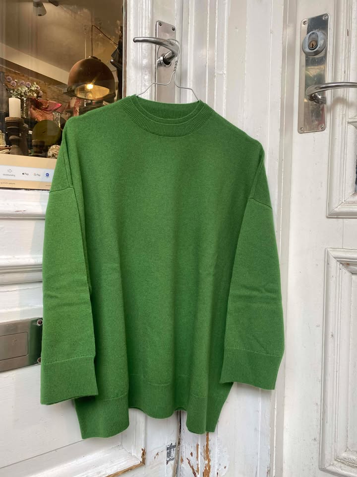 BERTA KLASSISK STRIK - COBOLT GRØN