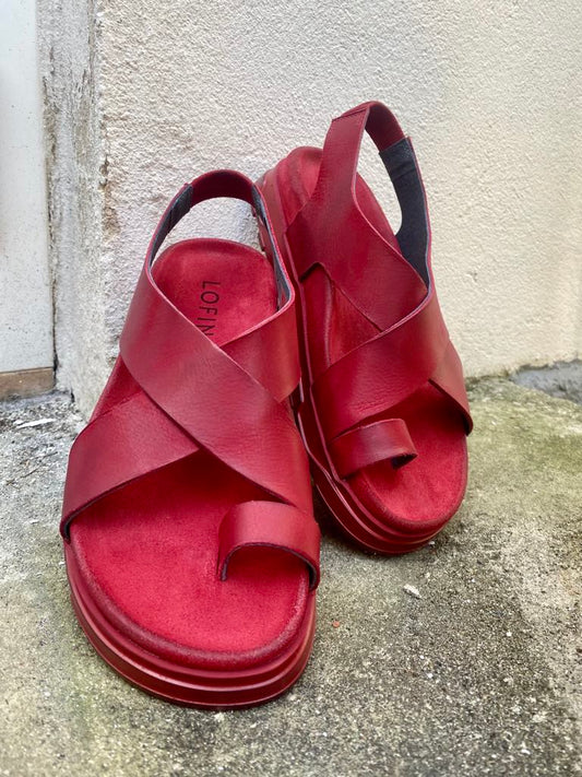 GASOLINE ROSSO SANDAL
