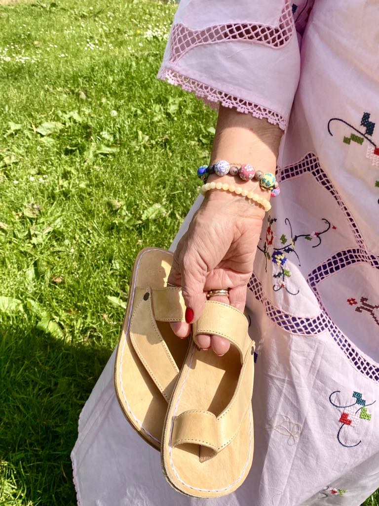 JESUS ​​SANDALS - LEATHER