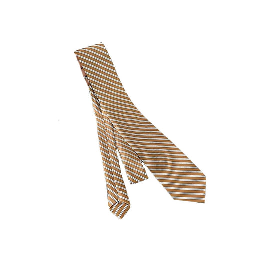 SLIPS STRIBET - BRUN HVID