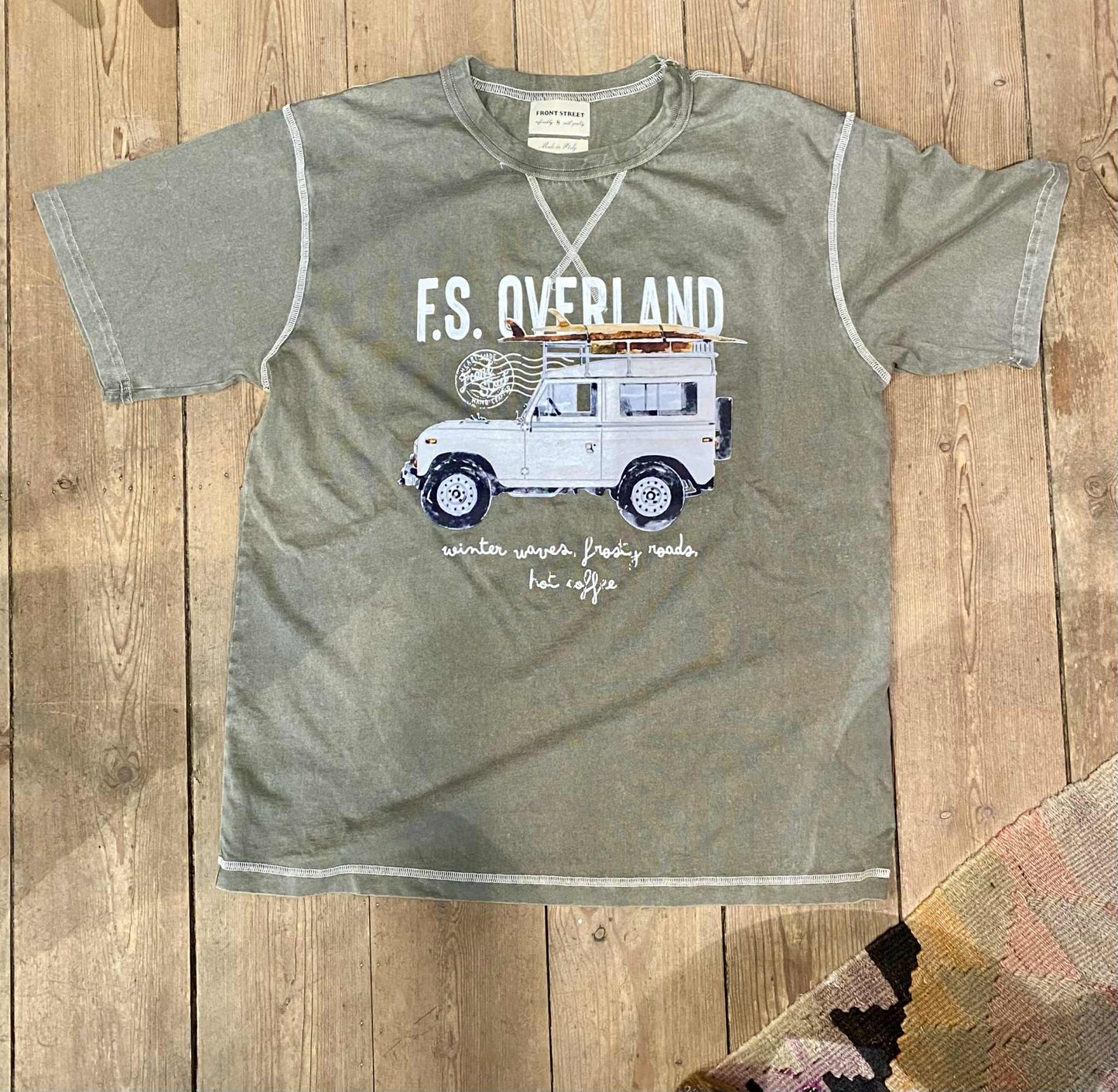 OVERLAND T-SHIRT - SLATE GREEN