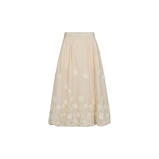 PD VICKI BALLOON SKIRT - WHISPER WHITE