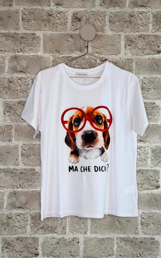 T-SHIRT GLASS C100