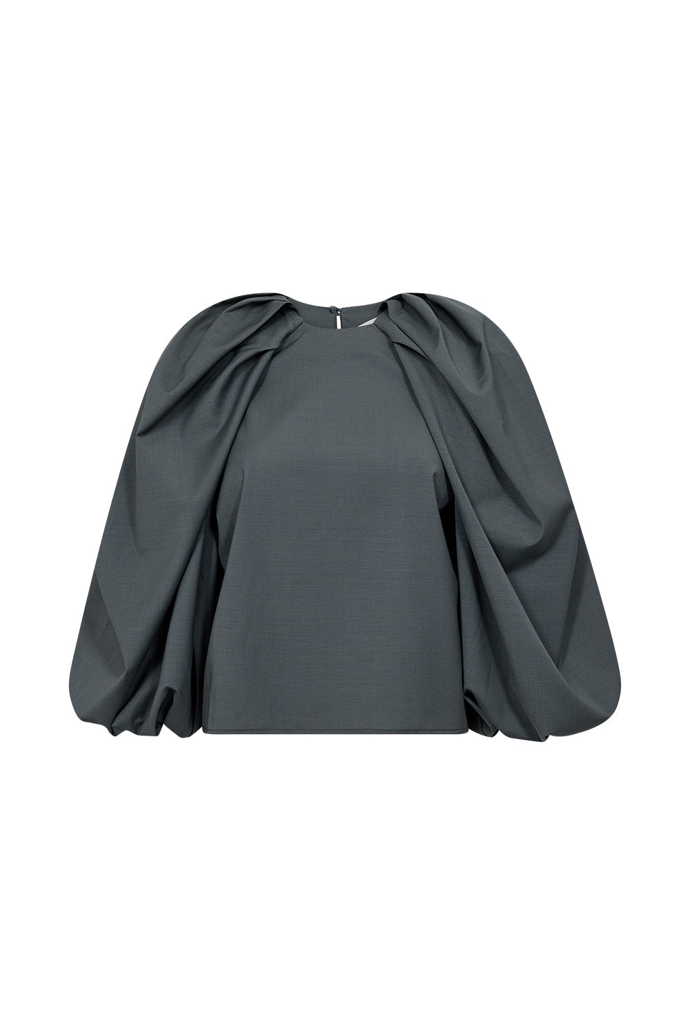 AT- SINCLAIR BLUSE - STÅLGRÅ