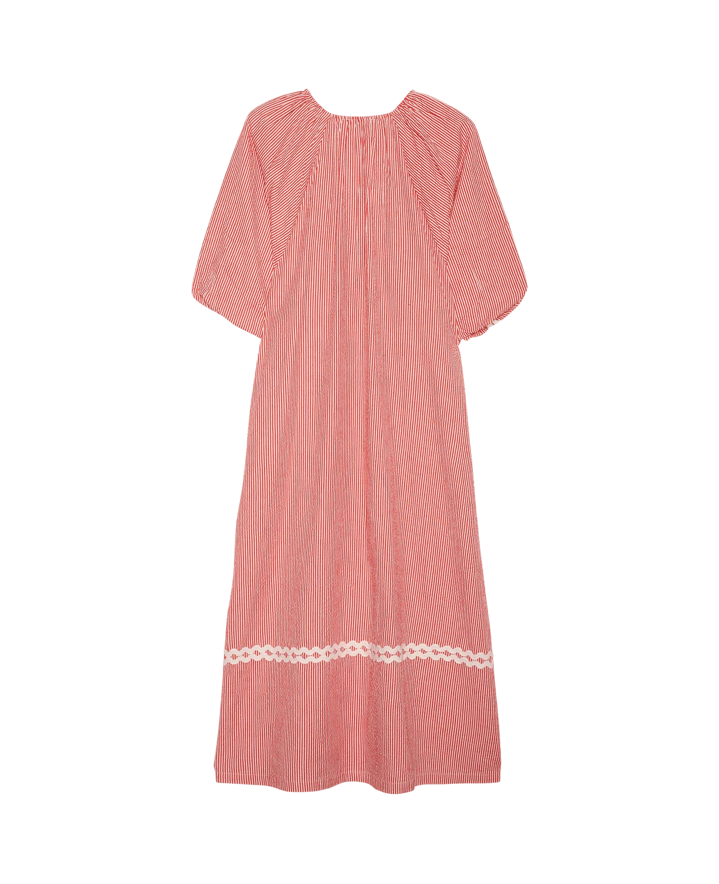 ABELONE DRESS -  RED FLOWER