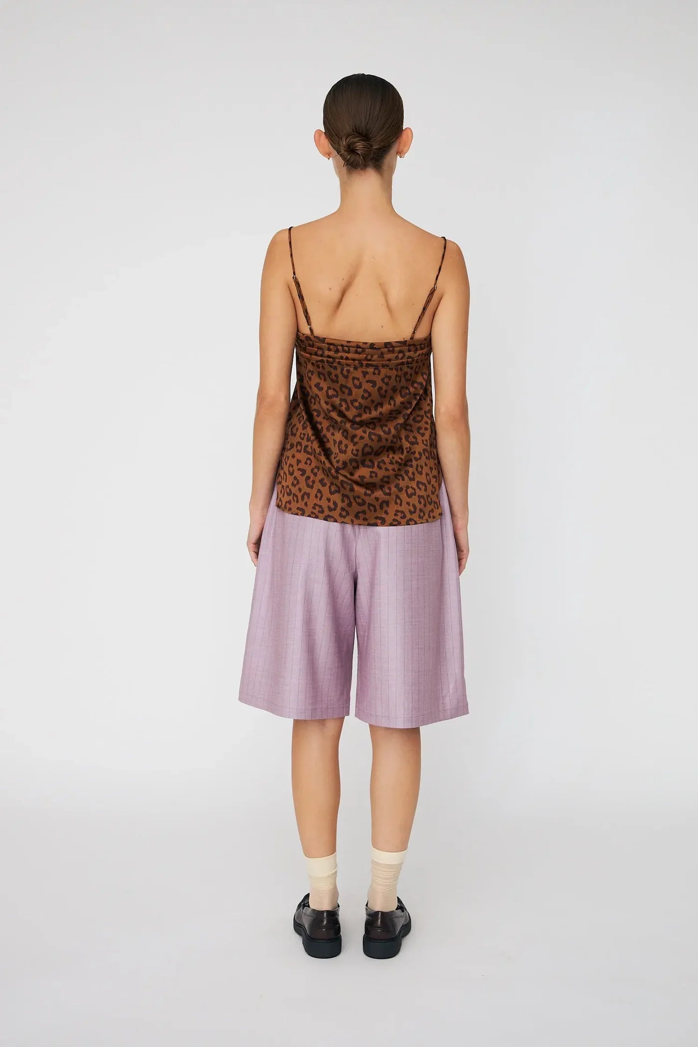 ANIMAL PRINTET TOP - SILKE