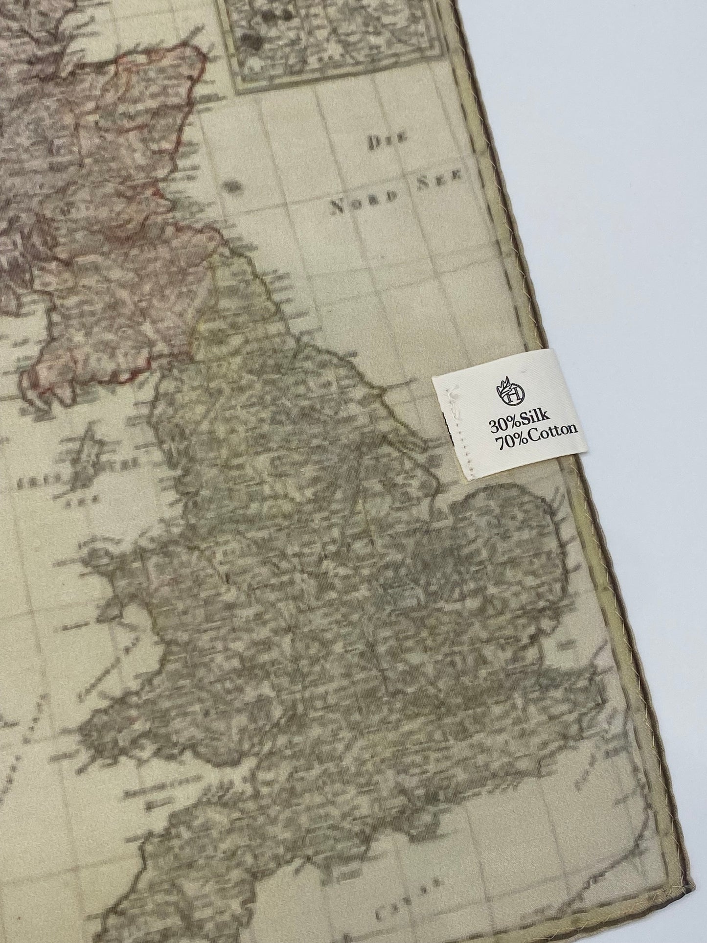 SMALL SILK SCARF - MULTI/PRINTED