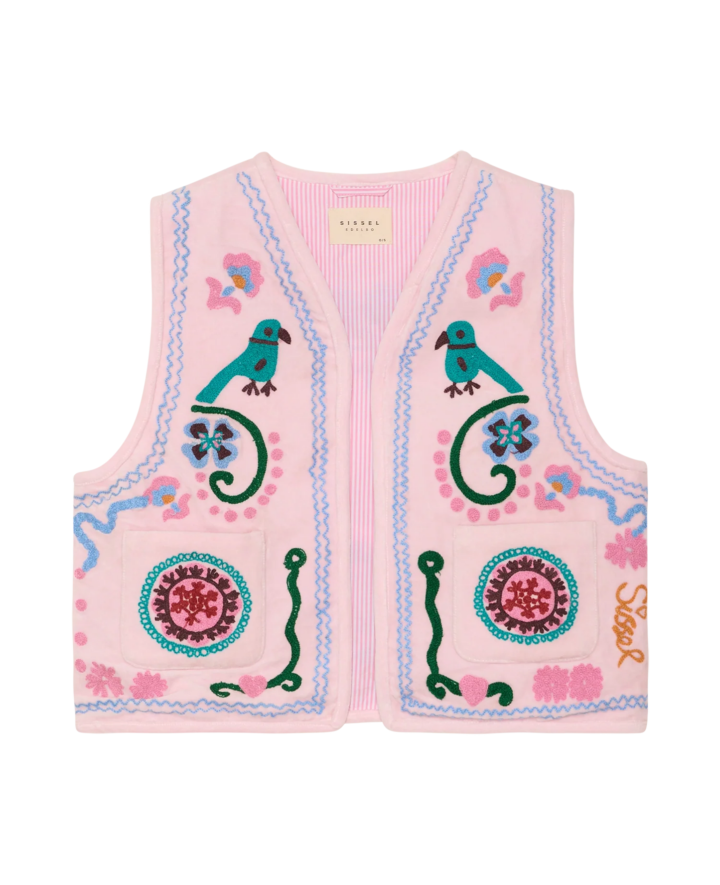 CAIA VEST - ROSE