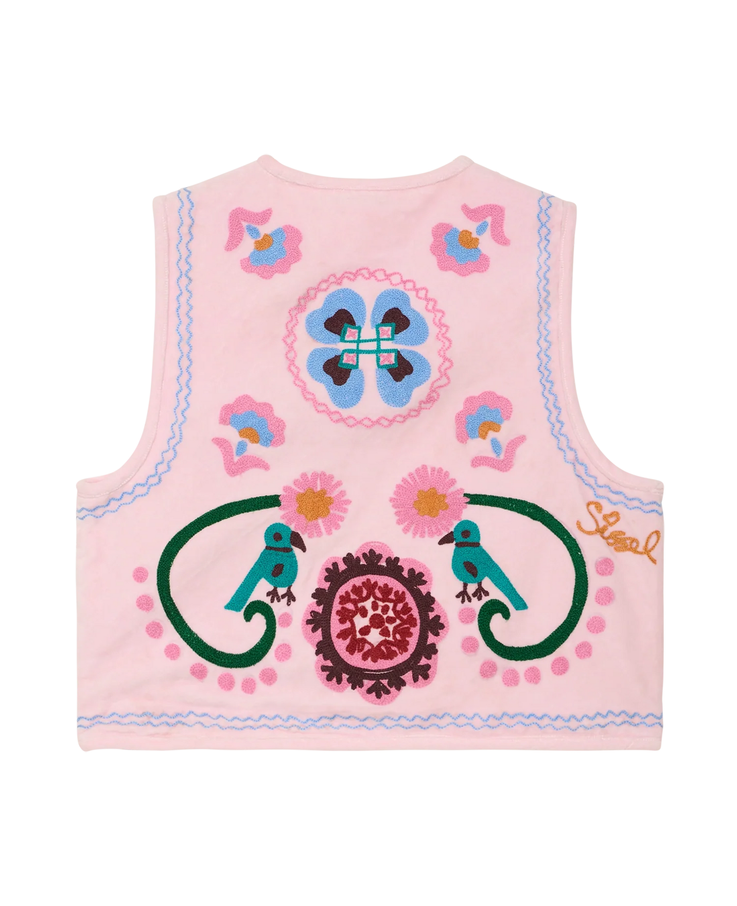CAIA VEST - ROSE