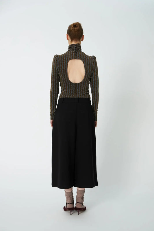 CROPPED MID-WAIST PANT