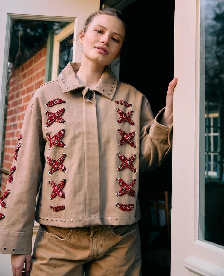 DAGNY JACKET - SAND