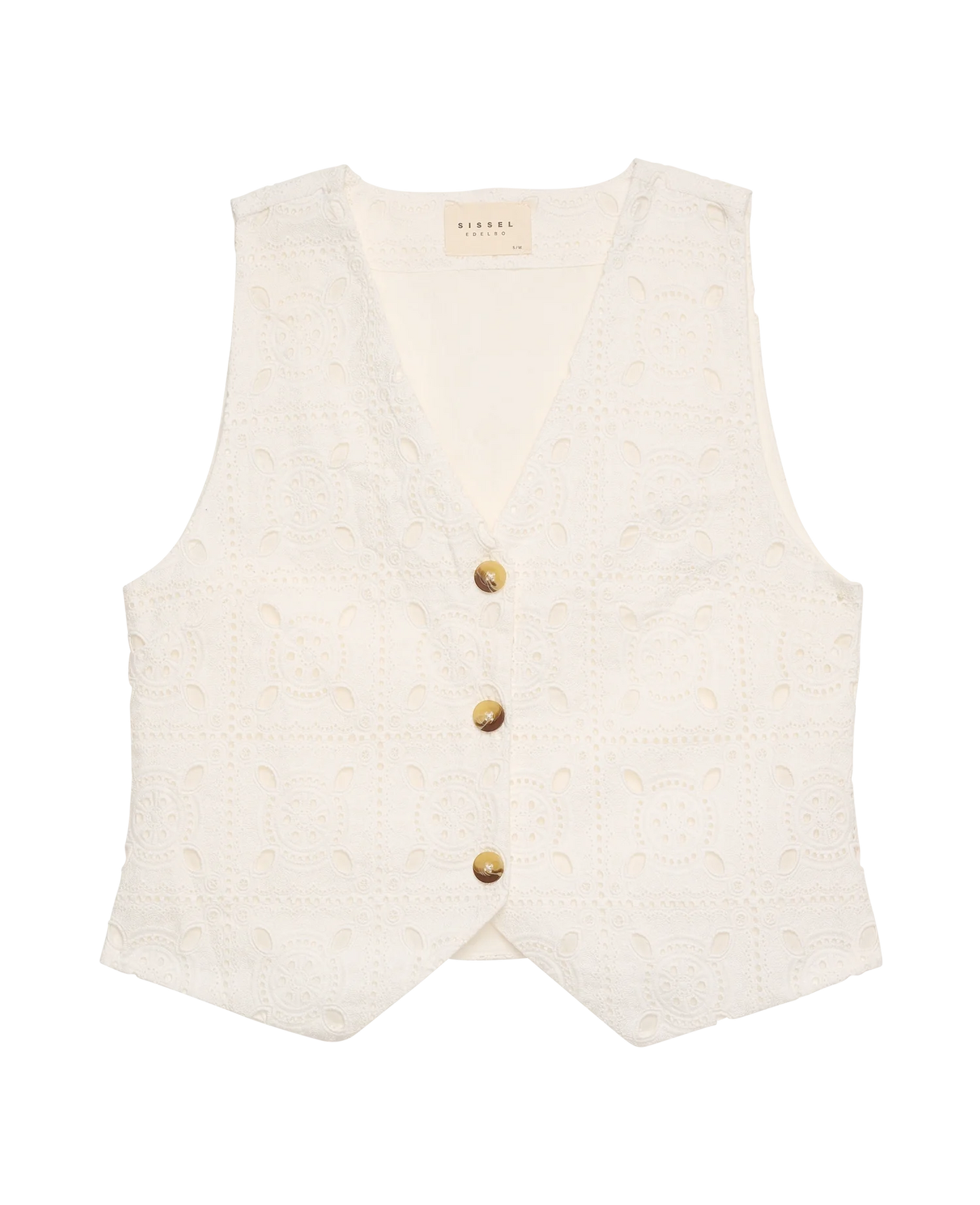 DEBBIE VEST - CREAM