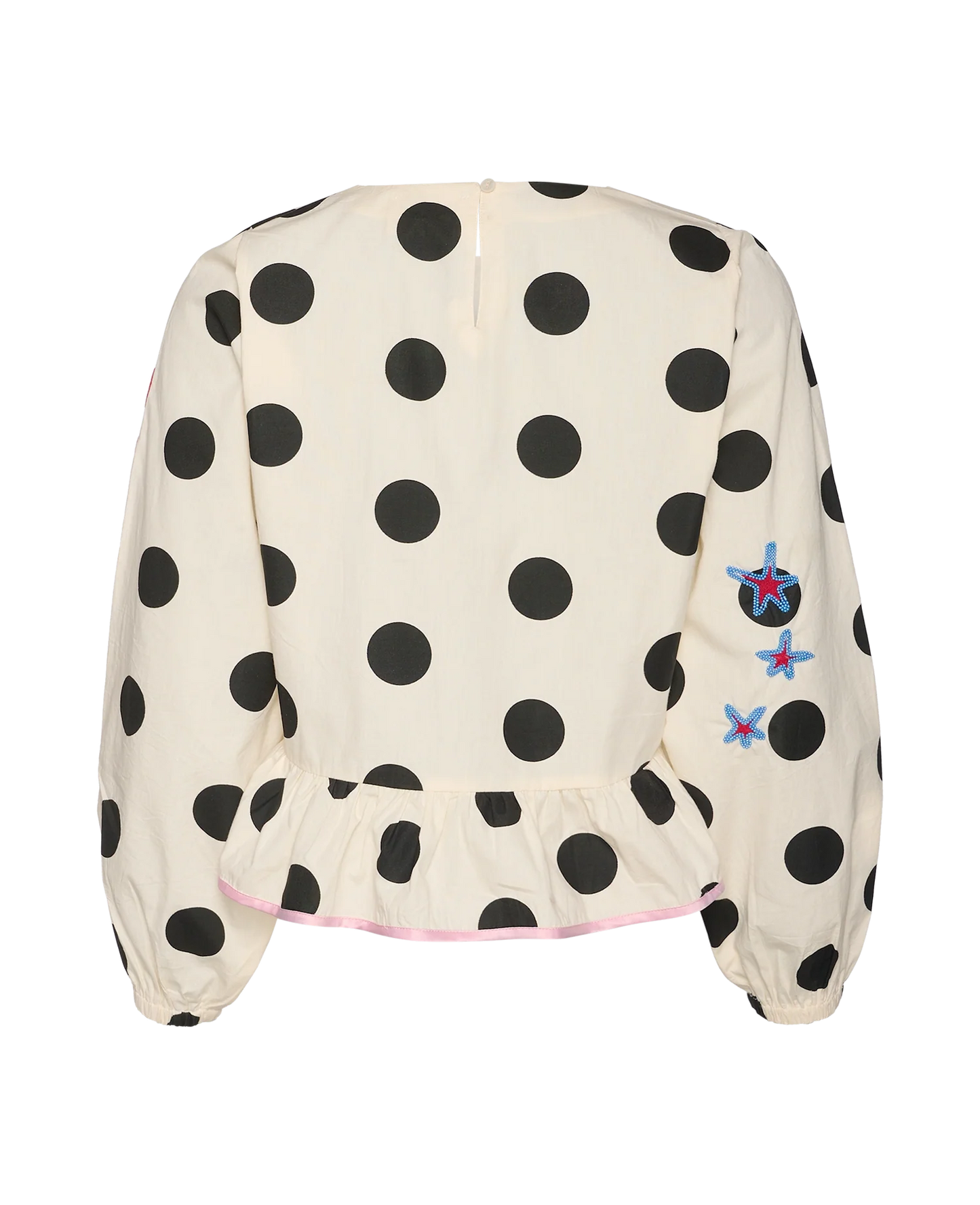 DIANA TOP - BLACK DOT