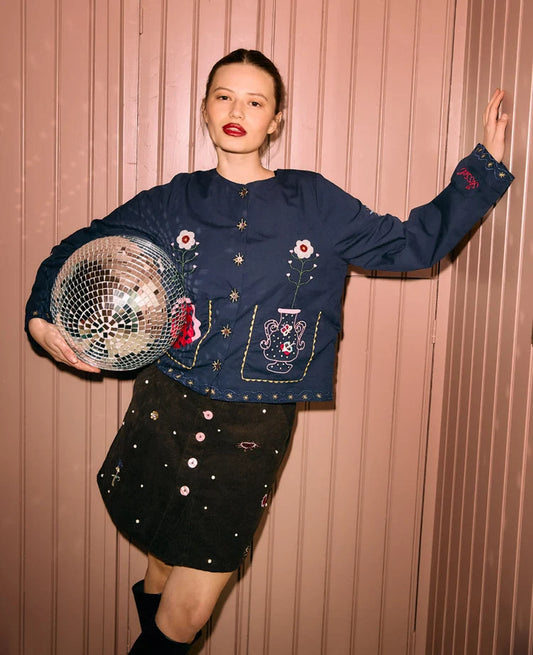EMMY SHIRT - NAVY