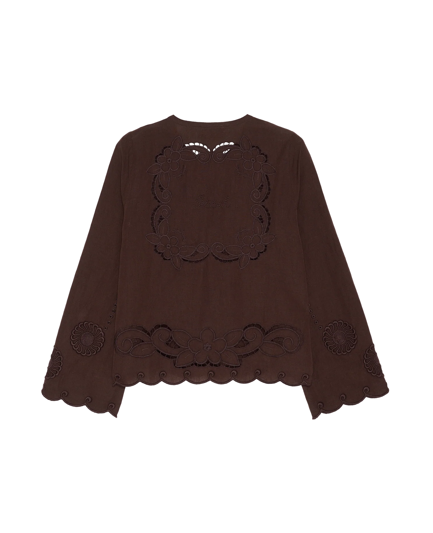 ESTER SHIRT -SEAL BROWN