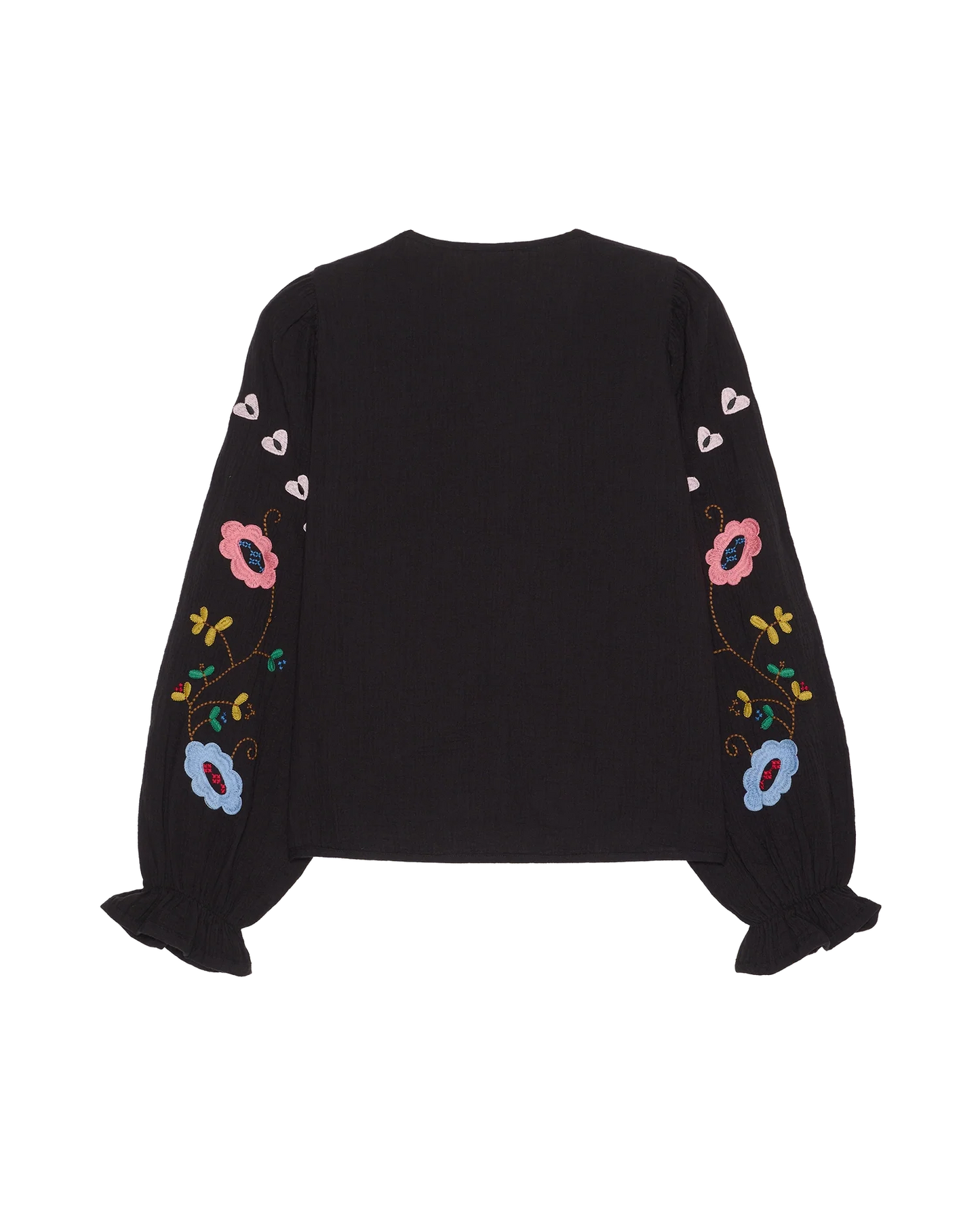FRAN TOP - ALMOST BLACK