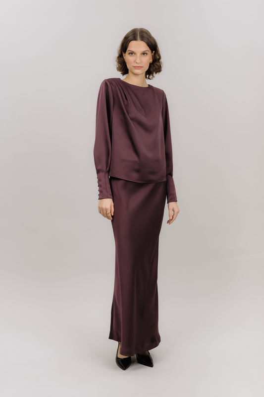 GAMMY SKIRT - PLUM PERFECT
