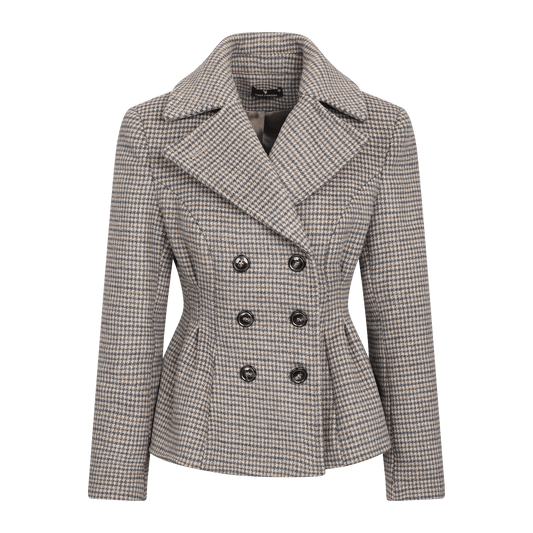 HERMIONE JACKETV - BROWN