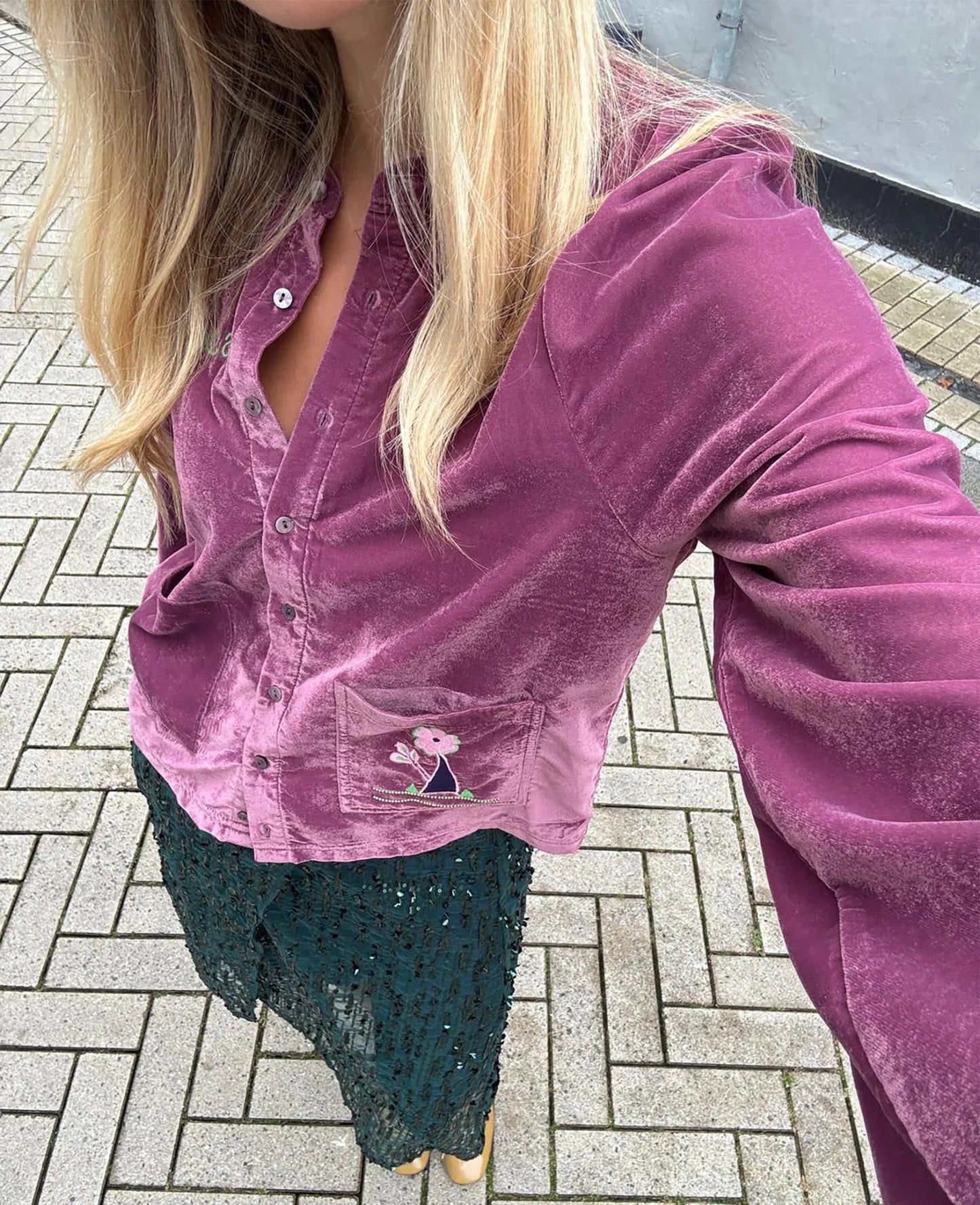 HOPE SHIRT - OLD ROSE