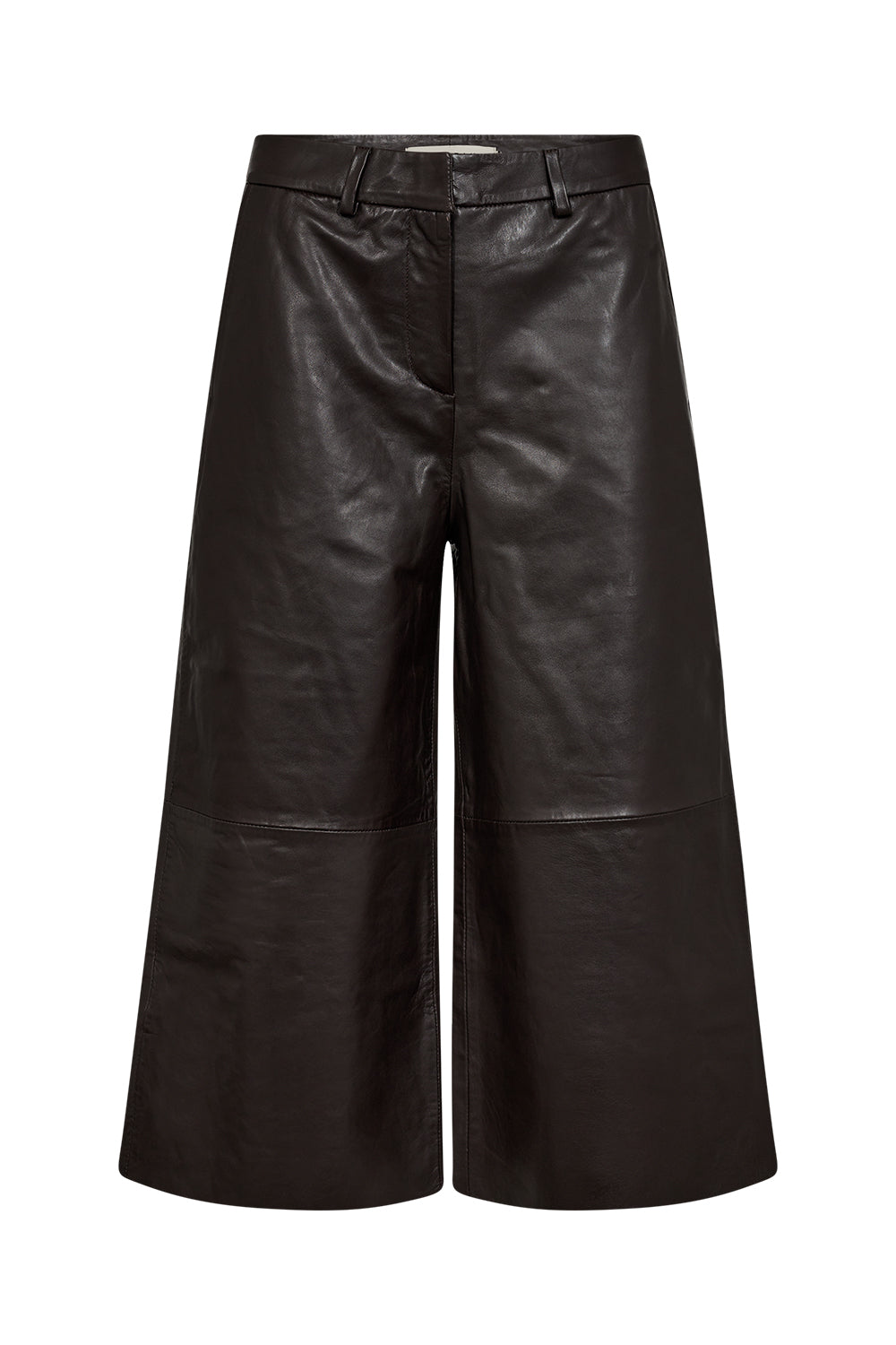 PD- LANNI CULOTTE PANT LEATHER- BLACK COFFEE