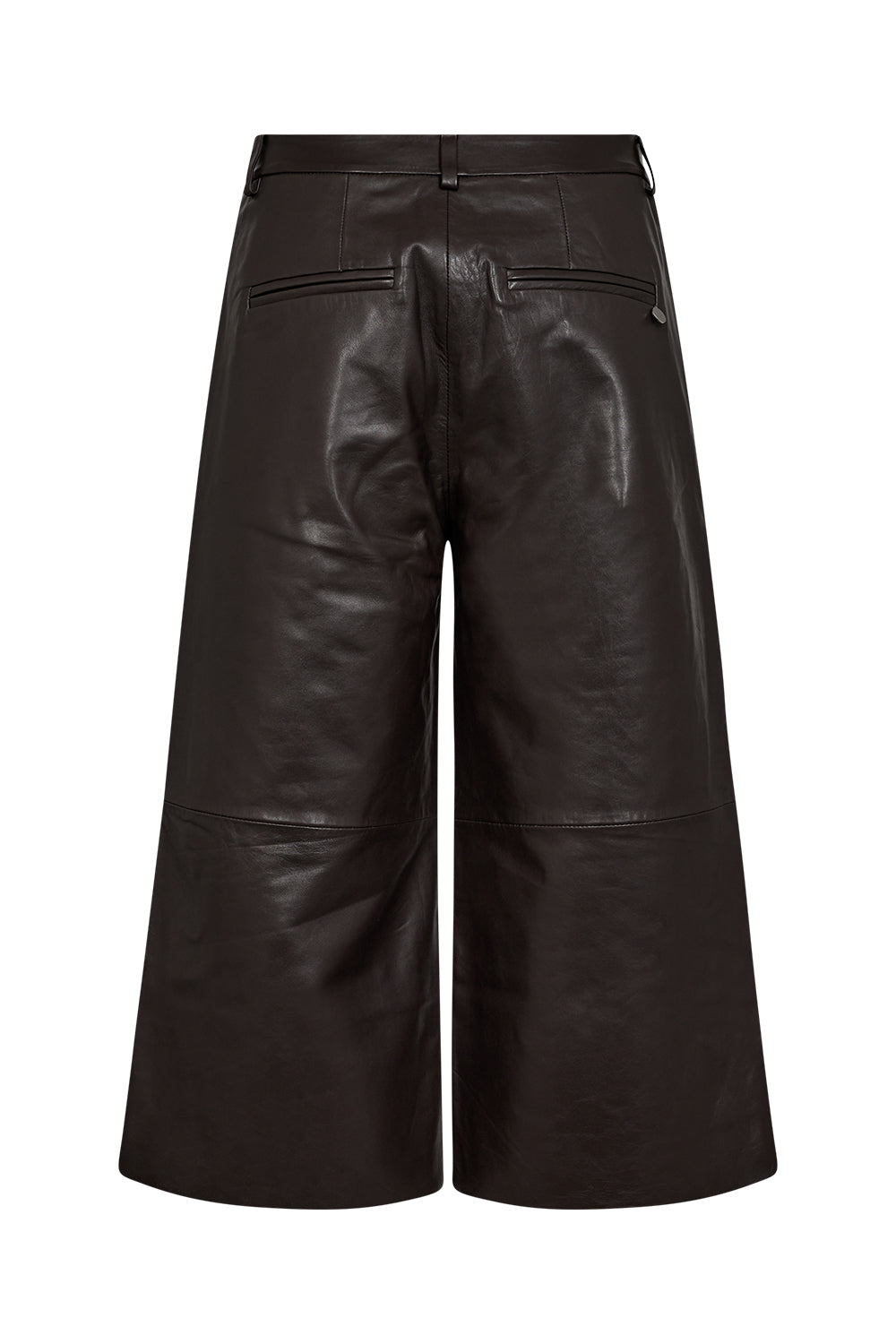 PD- LANNI CULOTTE PANT LEATHER- BLACK COFFEE