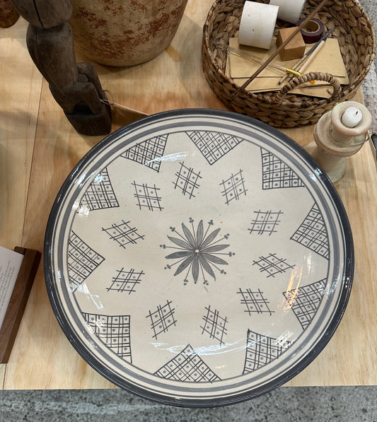 KERAMIK FAD - SAFT GREY MIST Ø 40 CM