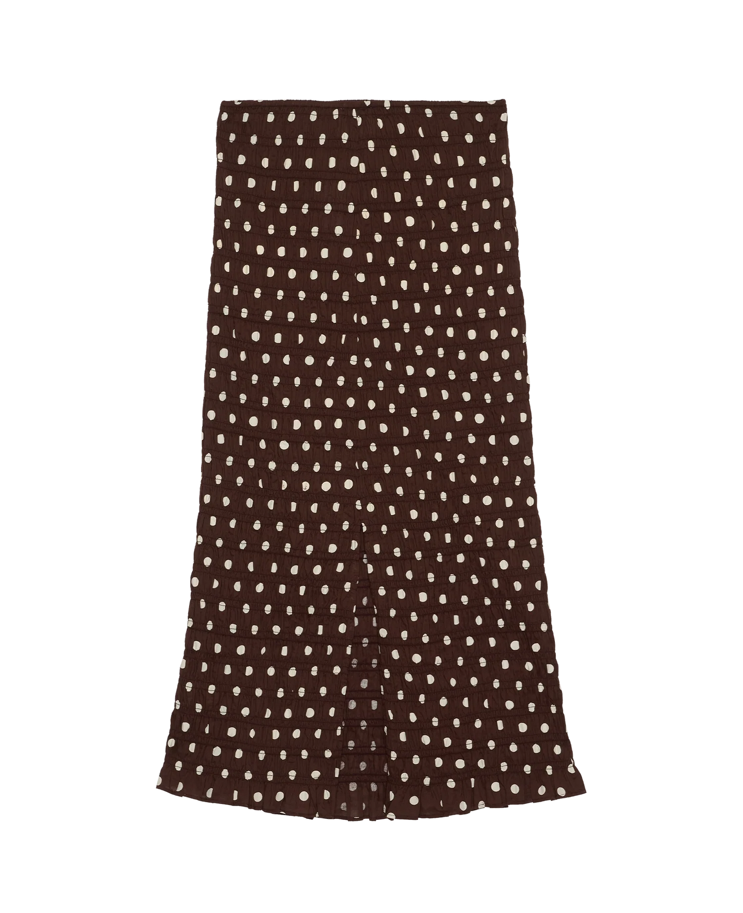 LADY SKIRT - BROWN DOT