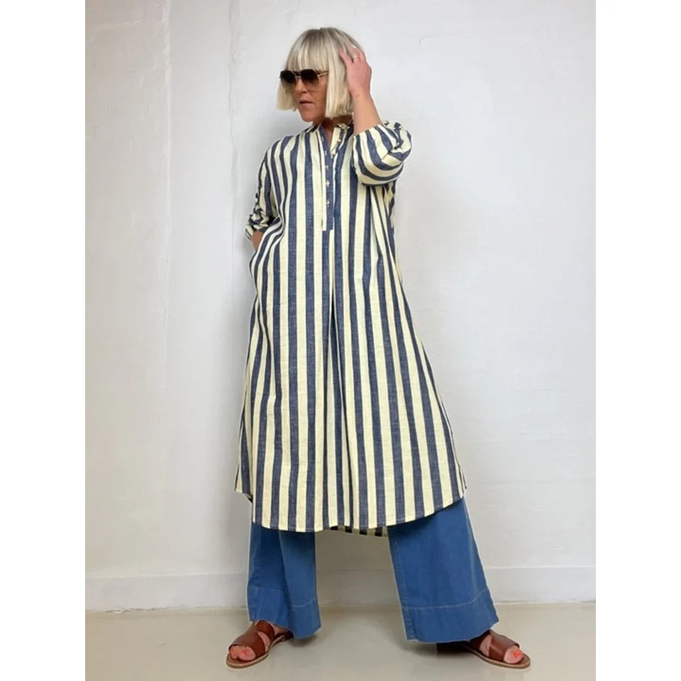 LOVE SS POPLIN - DARK BLUE