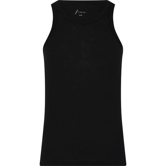 LUCCA CASHMERE TANK TOP - BLACK