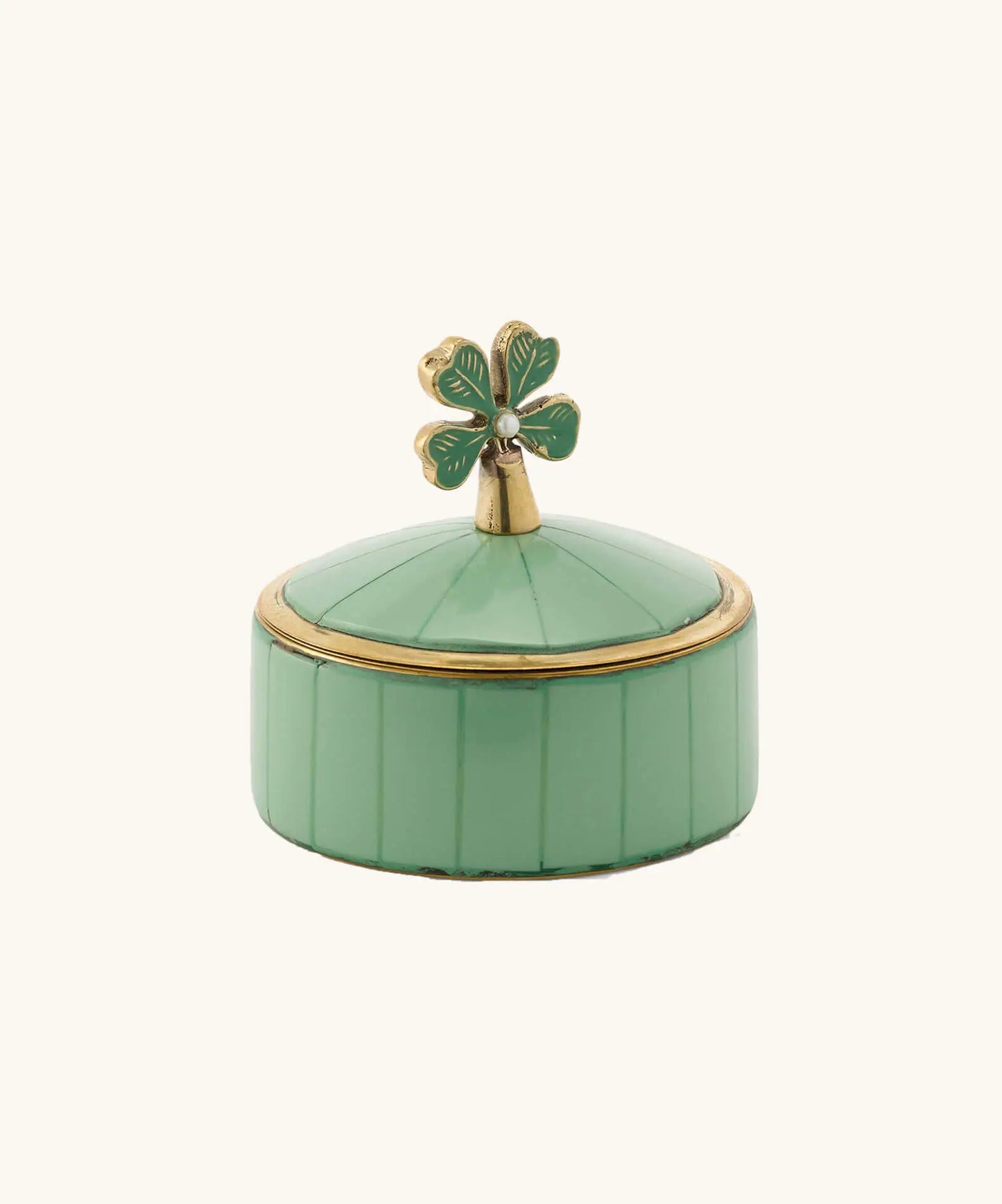 LUCKY CLOVER CIRCUS BOX MEDIUM - GREEN