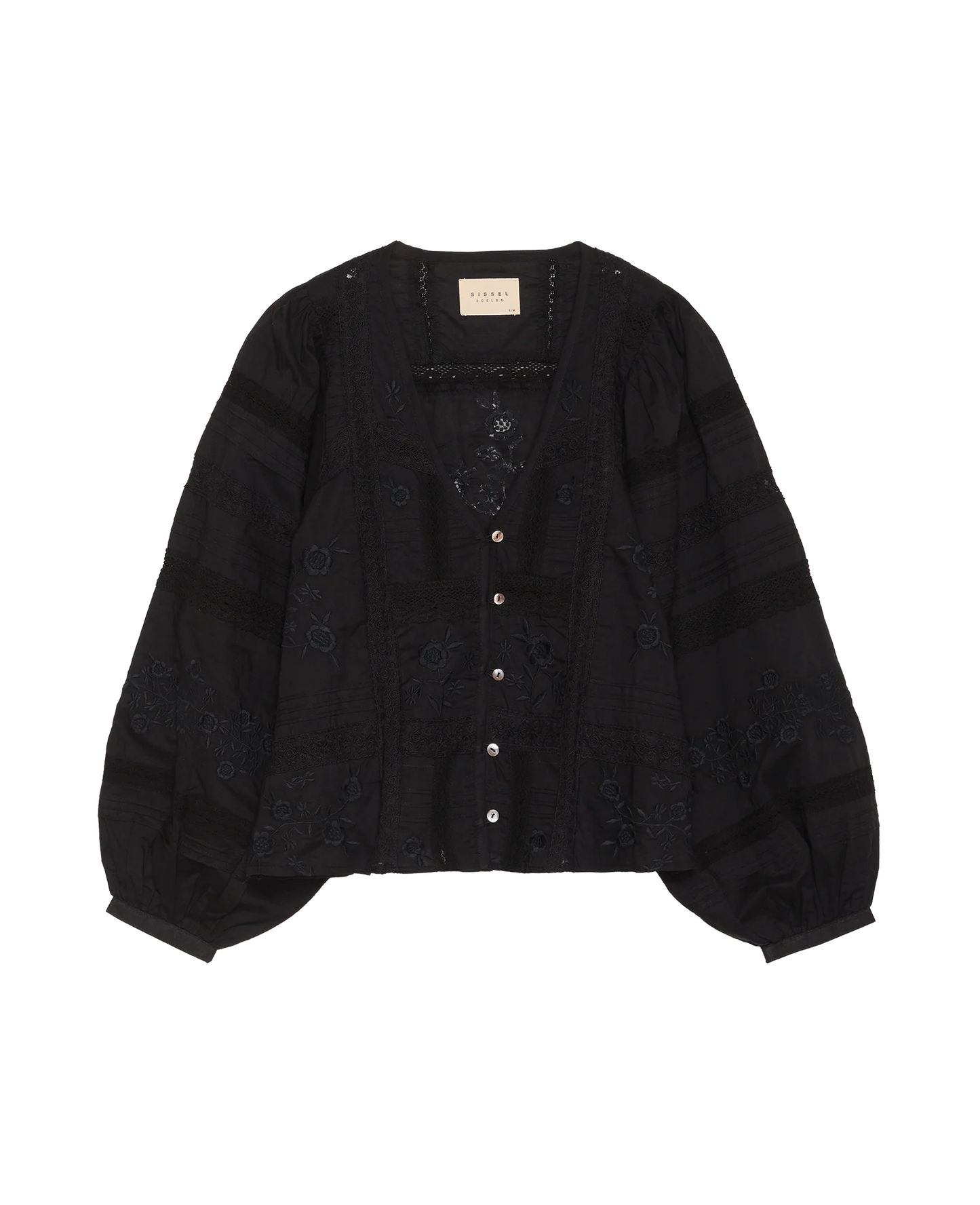 MABEL SHIRT - ALMOST BLACK