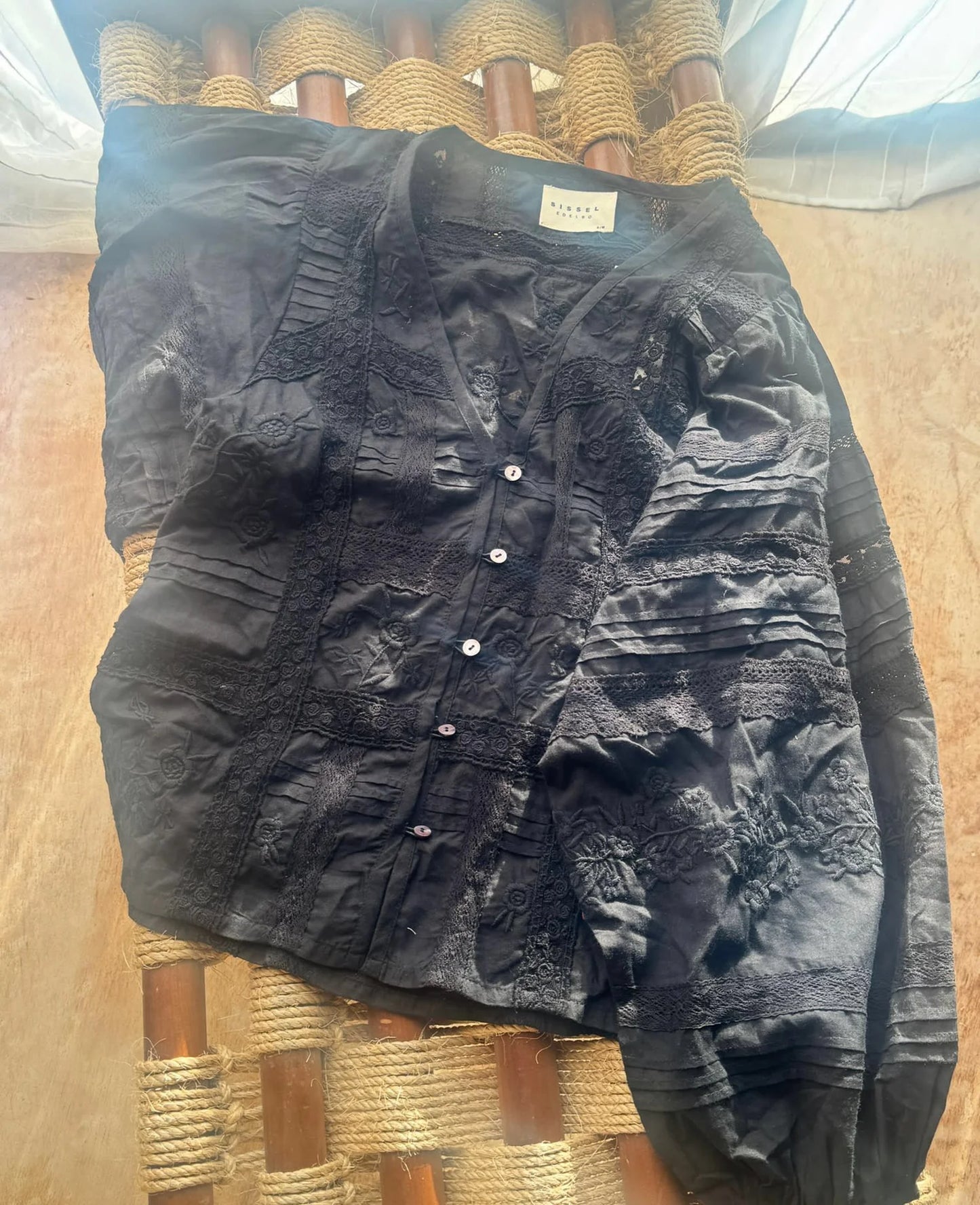 MABEL SHIRT - ALMOST BLACK