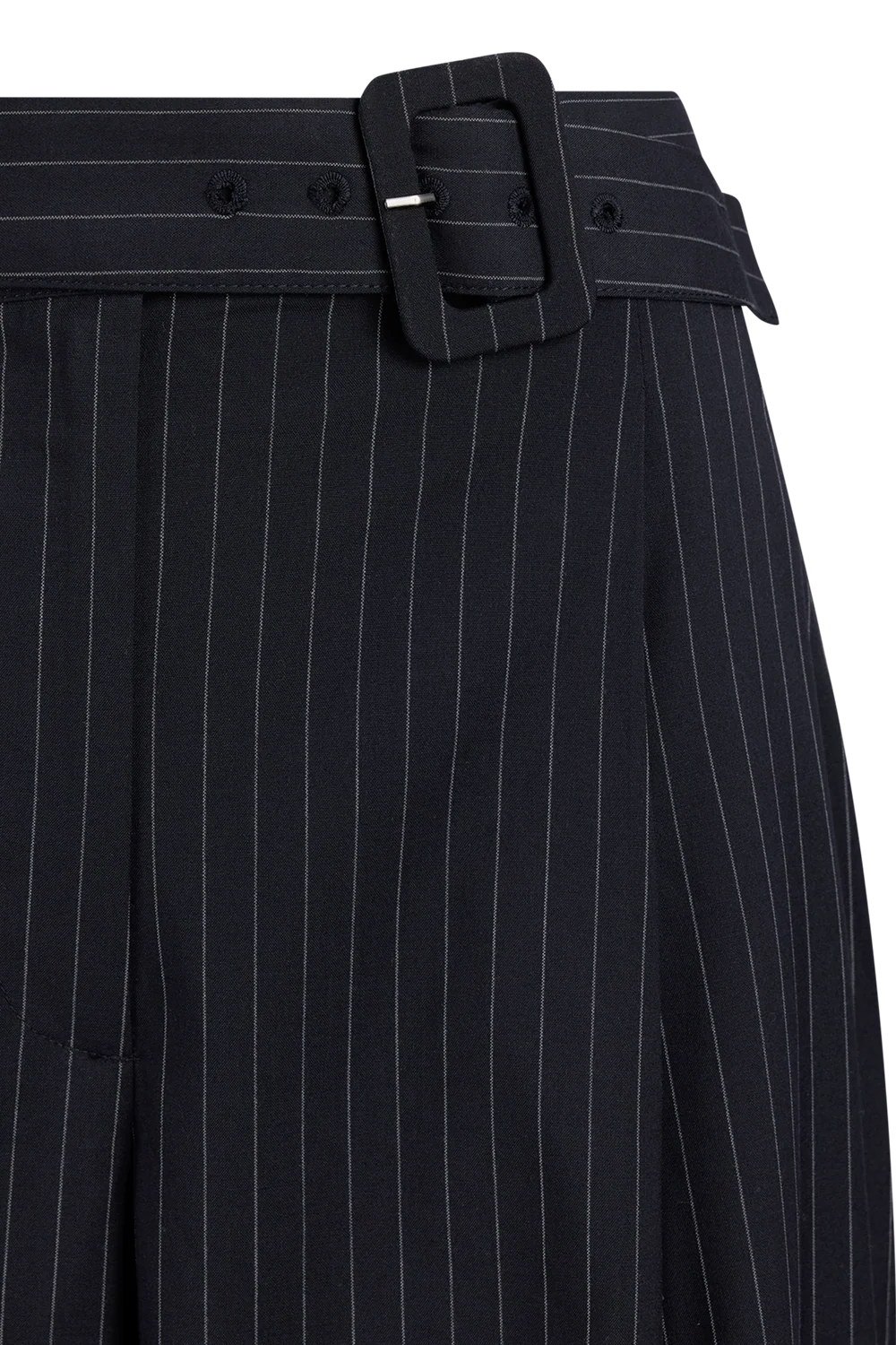 MARGARET PANTS - DARK NAVY PINSTRIPE