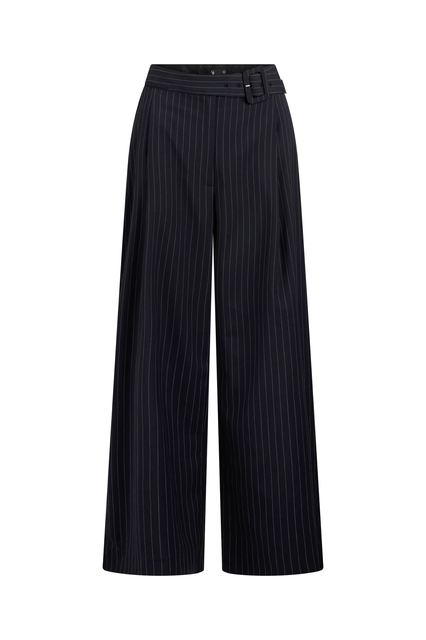 MARGARET PANTS - DARK NAVY PINSTRIPE