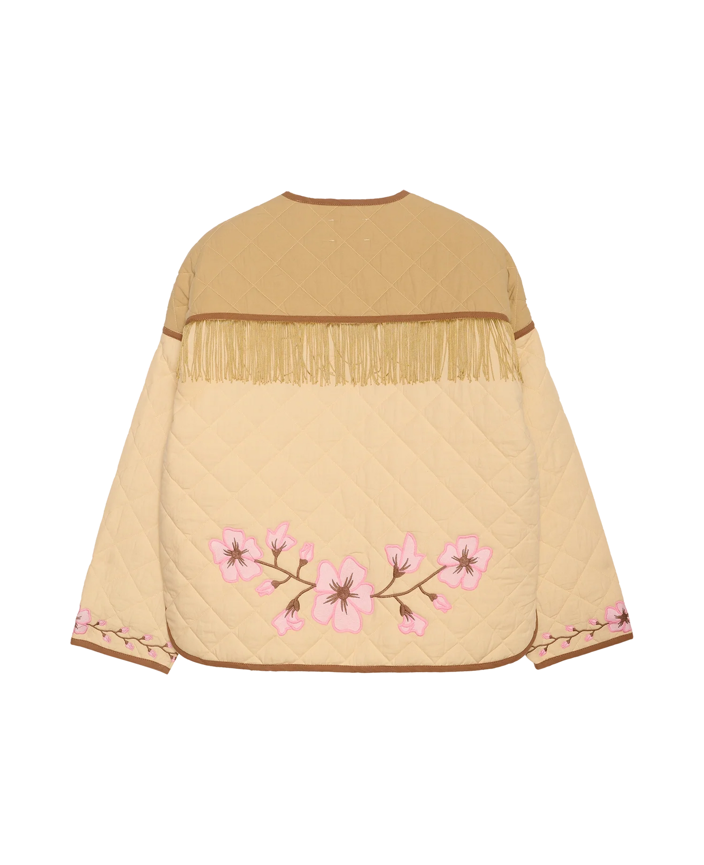 MATTIE JACKET-CHERRY FLOWER