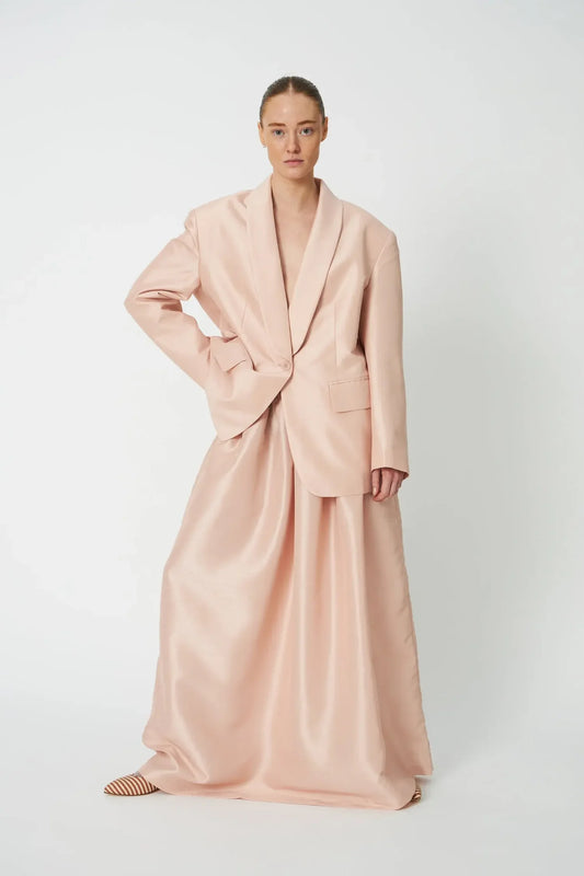 MAXI SKIRT -  DUST ROSE