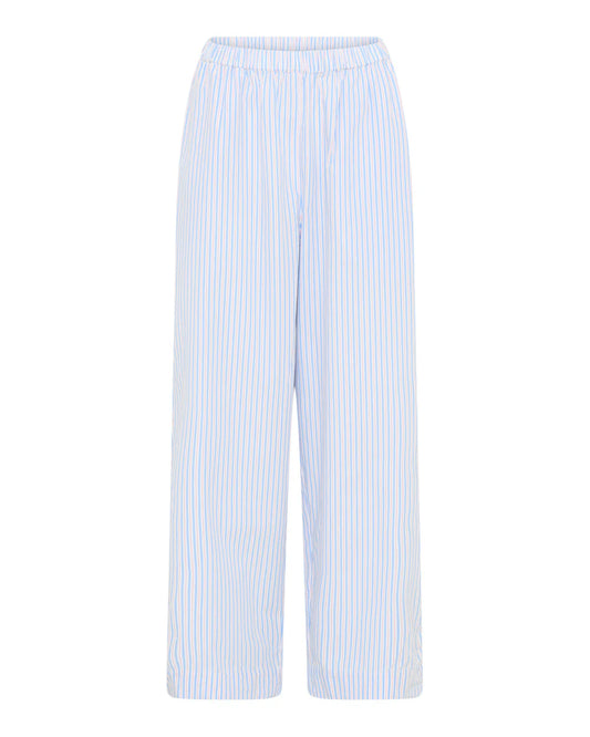 MELBOURNE ANKLE PANTS - BLUE CAMEO