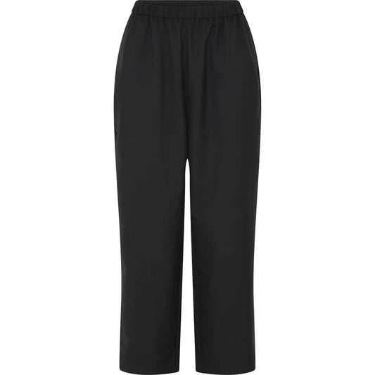 MELBOURNE ELEGANT ANKLE PANTS - SORT