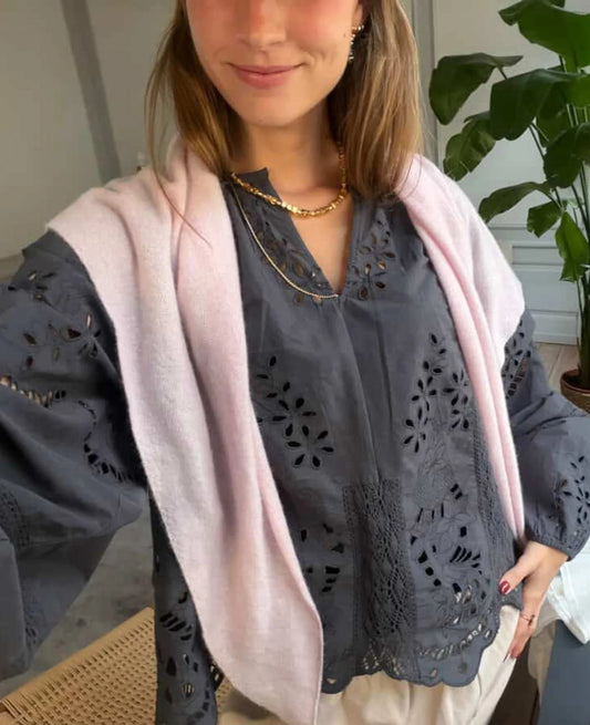 MILA TOP - ALMOST BLACK