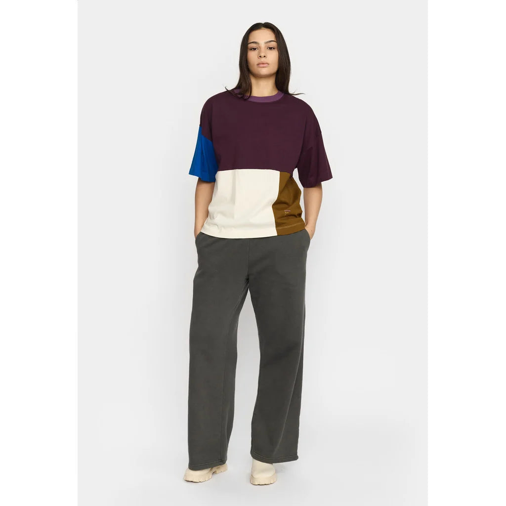 OVERSIZE T-SHIRT -11207 BURGUNDY