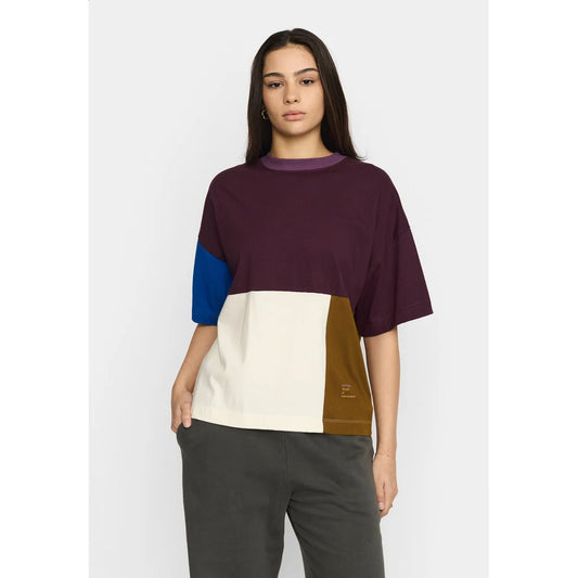 OVERSIZE T-SHIRT -11207 BURGUNDY