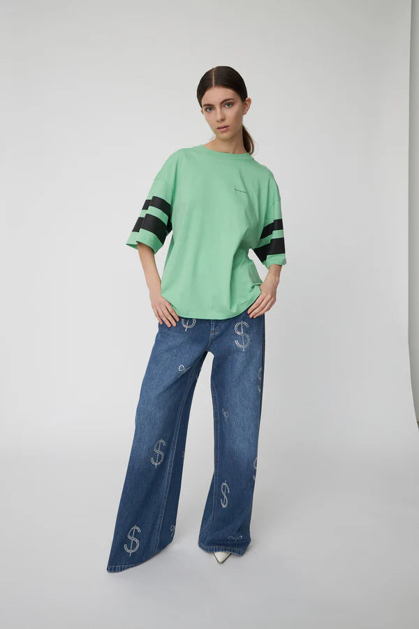 OVERSIZED T-SHIRT - TEA GREEN