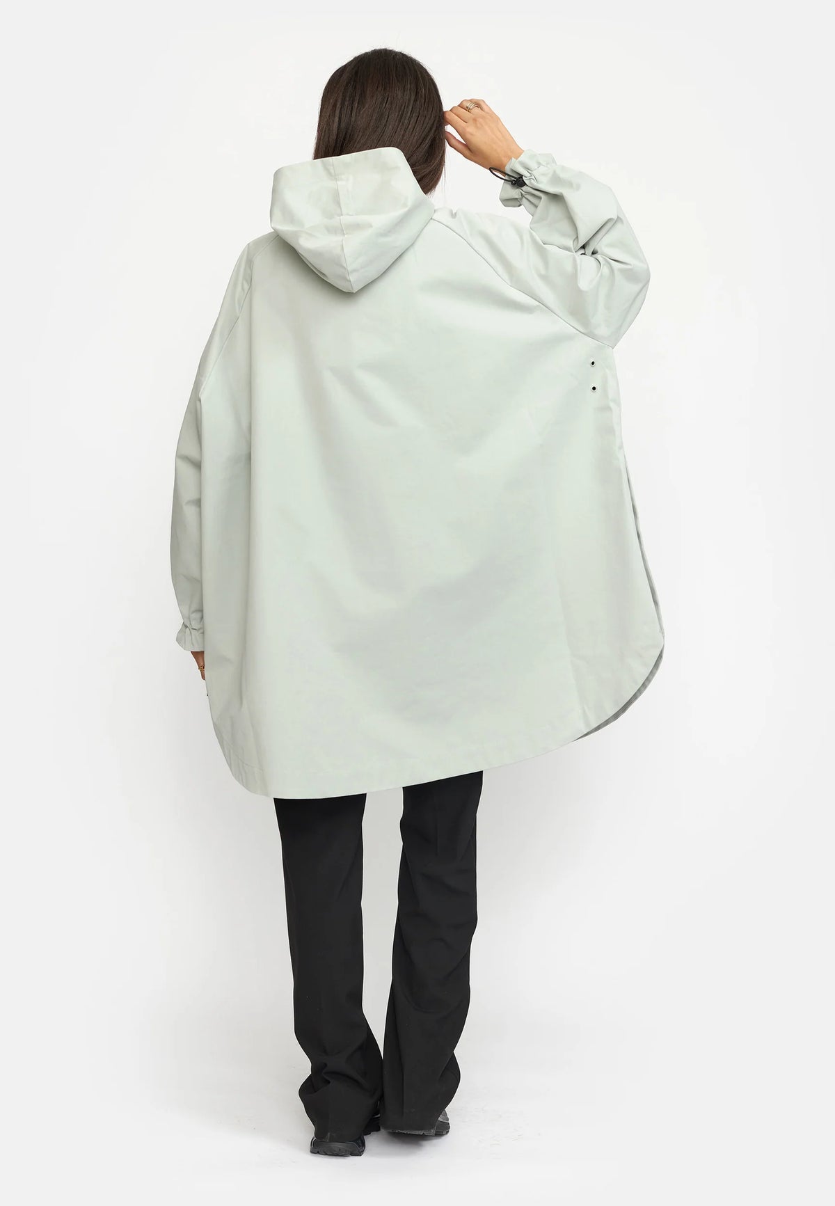 PONCHO -PALE MINT